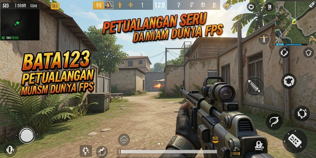 Tangkapan layar dari gameplay BATA123 menampilkan aksi tembak-menembak yang mendebarkan.