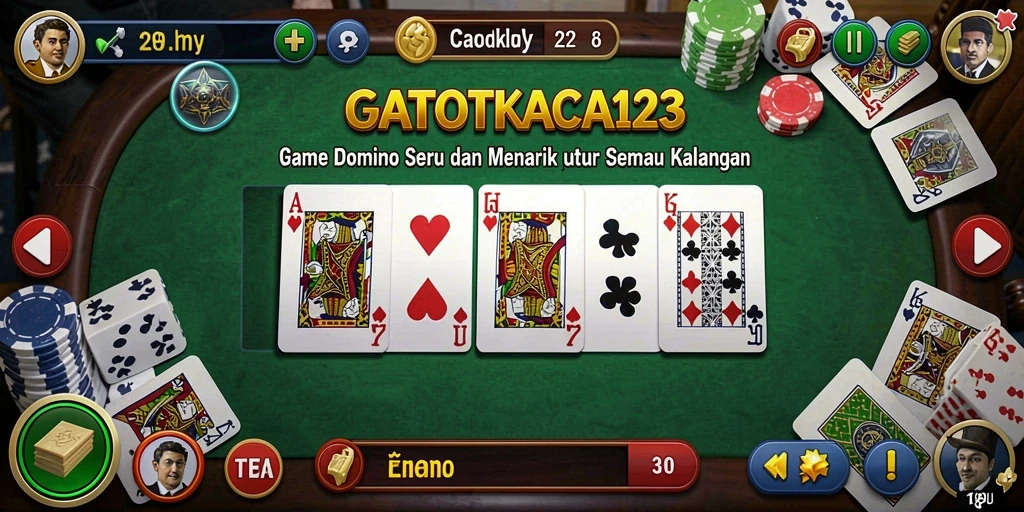 Tampilan gameplay GATOTKACA123 yang seru dan penuh tantangan.