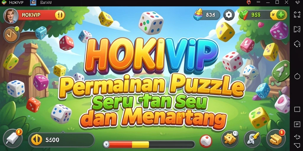 Screenshot HOKIVIP menampilkan gameplay teka-teki yang menarik.