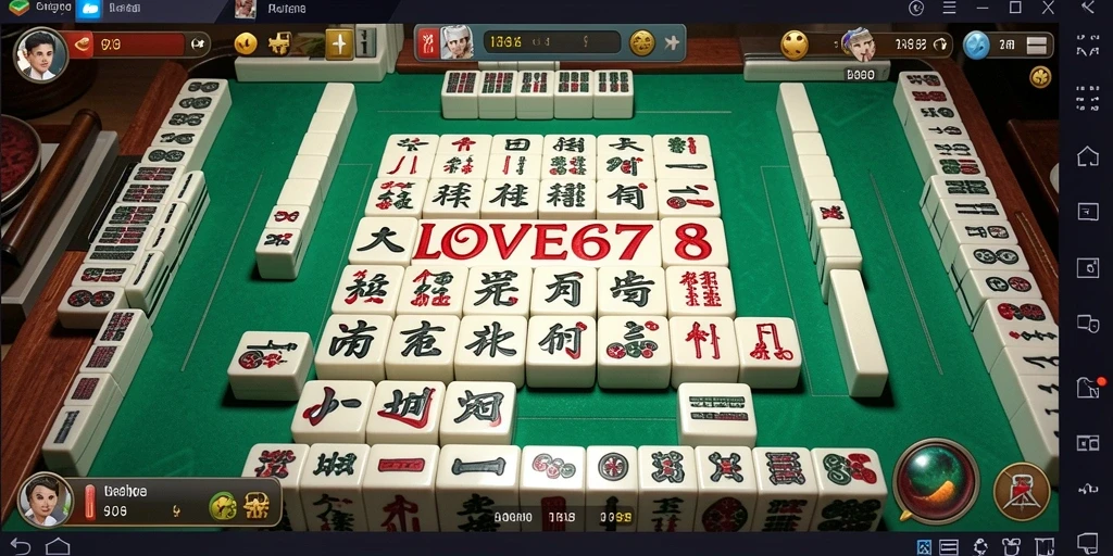 Gameplay Mahjong yang menantang dan mengasyikkan di LOVE678.