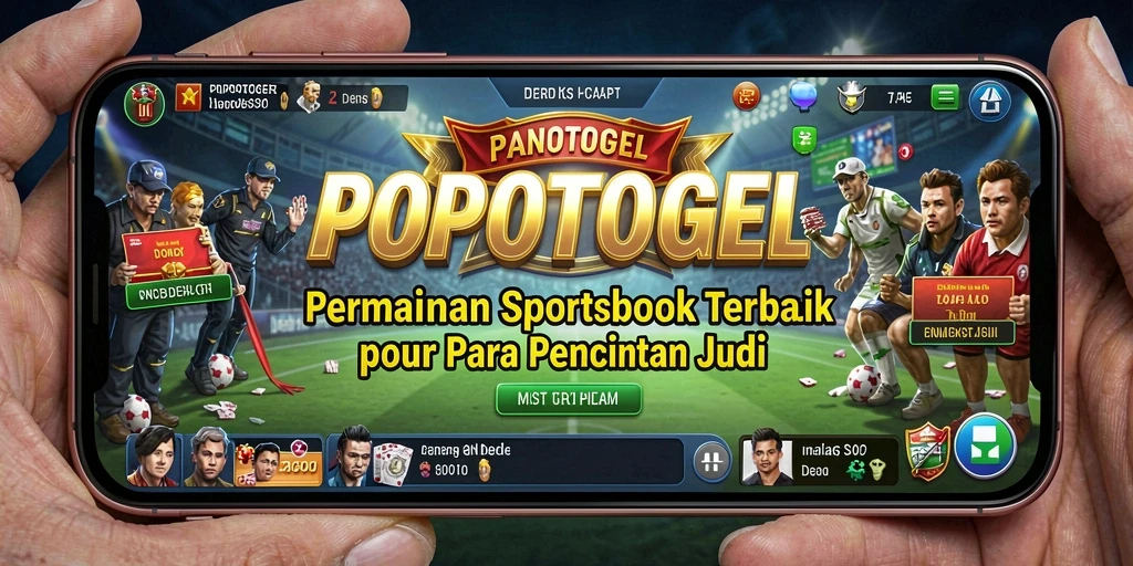 Tampilan gameplay Sportsbook yang menarik di POPOTOGEL.