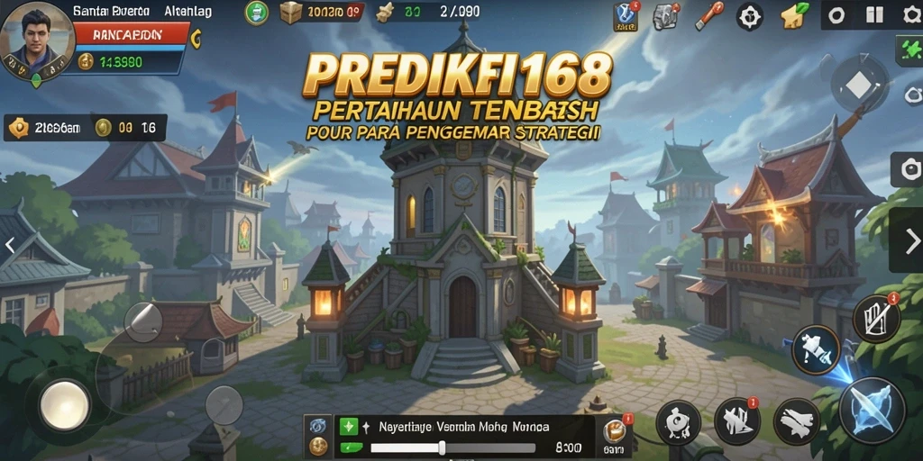 Gameplay seru PREDIKSI168 dalam mempertahankan menara dari serangan musuh.