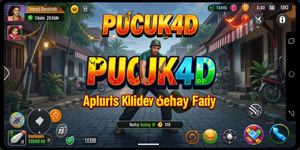 Tampilan antarmuka utama PUCUK4D yang user-friendly untuk pengguna.