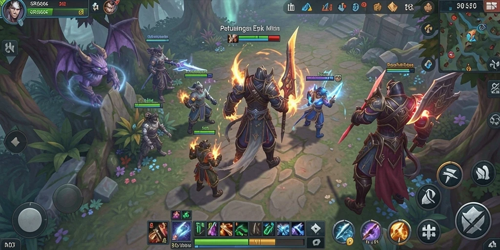 Gameplay SR6666 yang seru dan mendebarkan di dunia MMORPG.