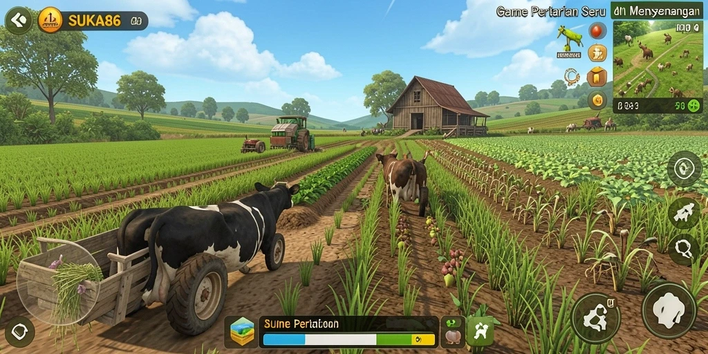 Gameplay menakjubkan di dunia pertanian SUKA86.